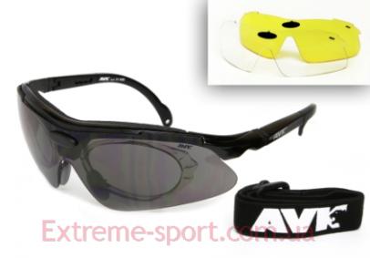 Veloce_black AVK Veloce black очки со сменными линзами