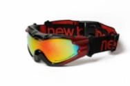 New Balance PILOT Red & Black REVO узкая маска для катания на лыжах