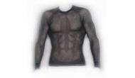 Super Mesh Active Футболка с длинным рукавом мужская XL Чёрный (TRUM-004T)