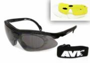 AVK Veloce black очки со сменными линзами